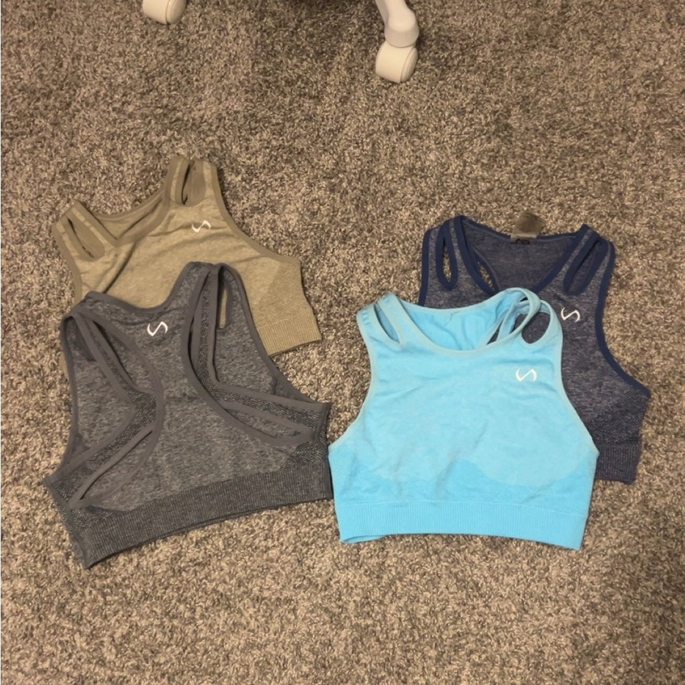 TLF Seamless Sports Bras 4 Pack